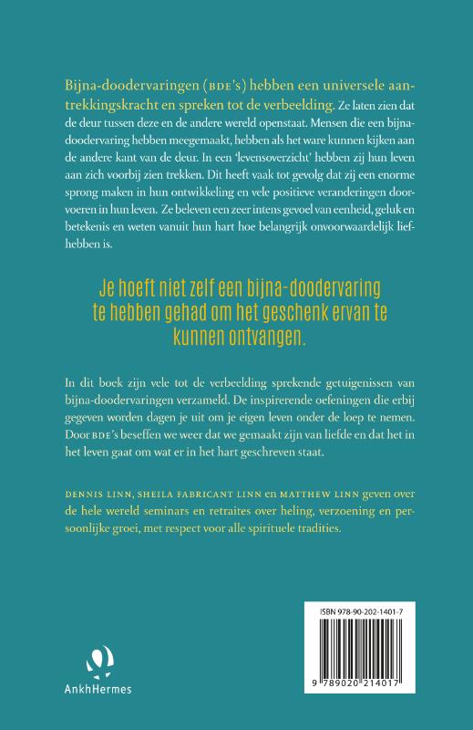 Achterkant van Het geschenk van bijna-doodervaringen