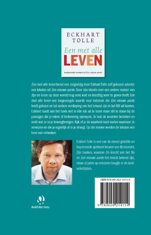 Achterkant van Een met alle leven