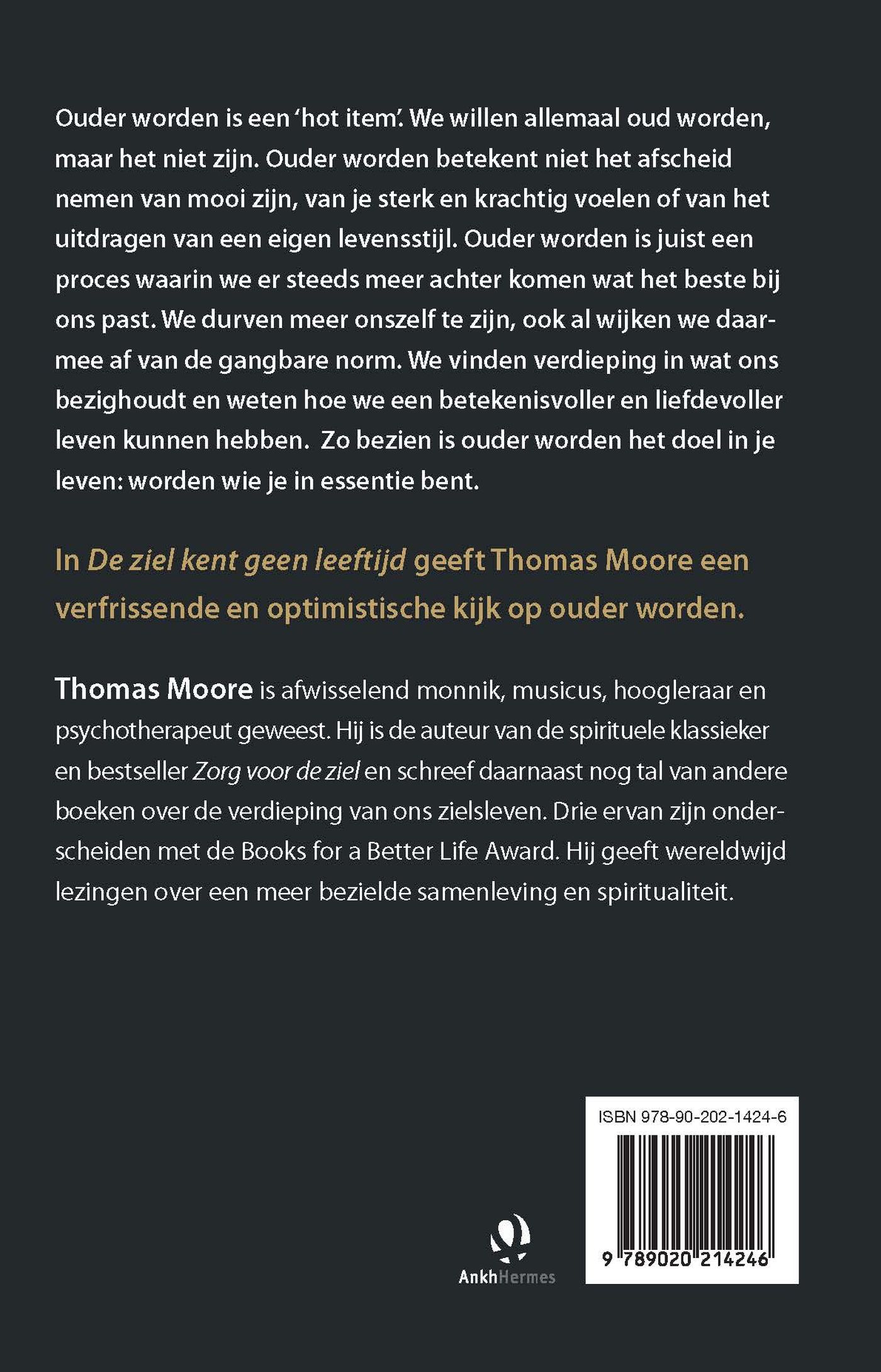 Achterkant van De ziel kent geen leeftijd