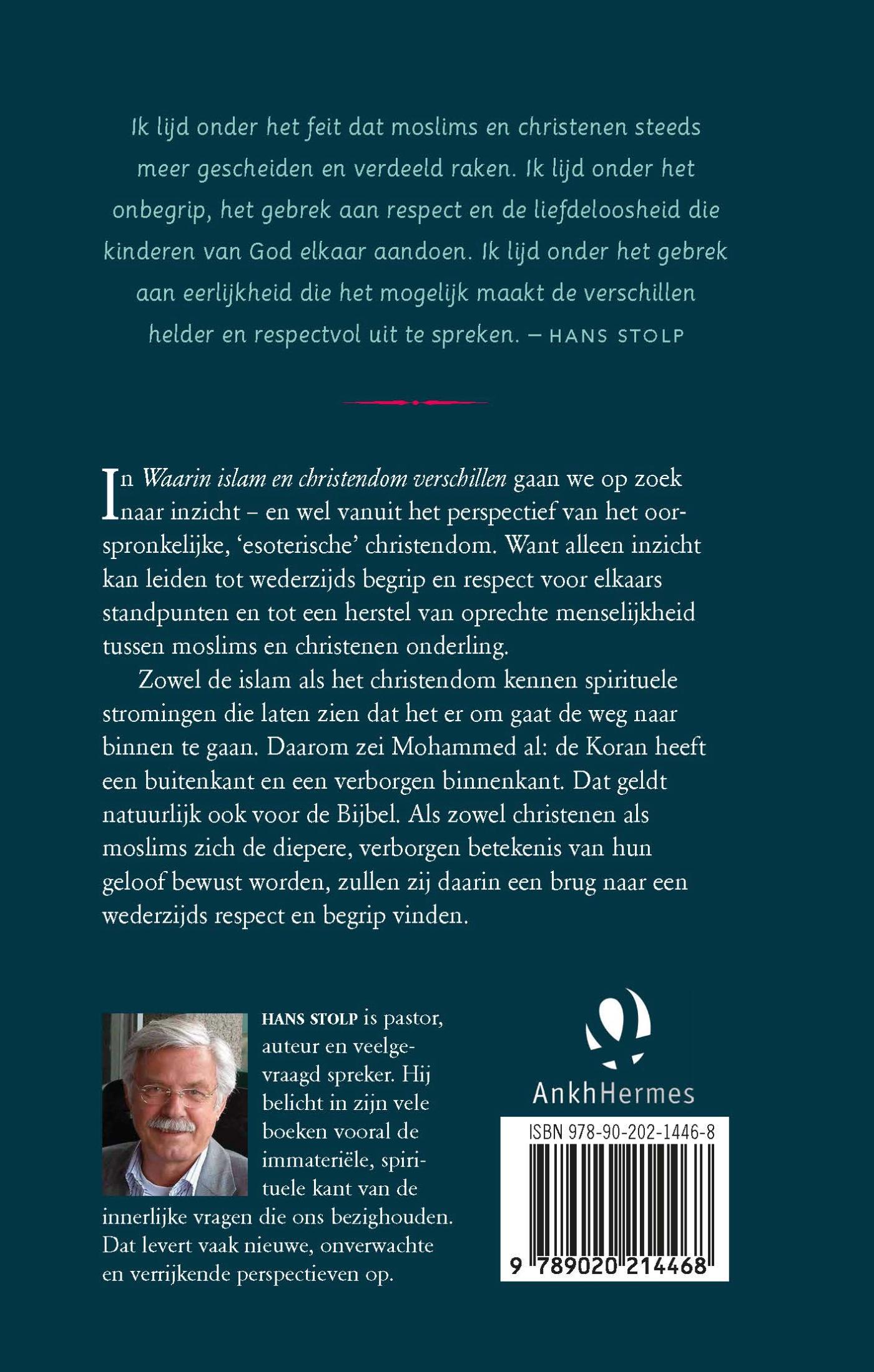 Achterkant van Waarin islam en christendom verschillen
