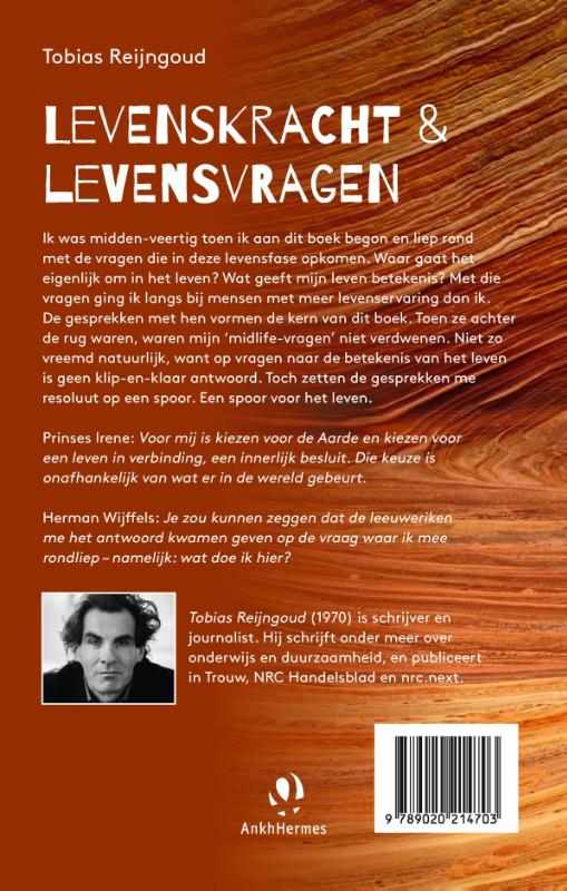 Achterkant van Levenskracht & levensvragen
