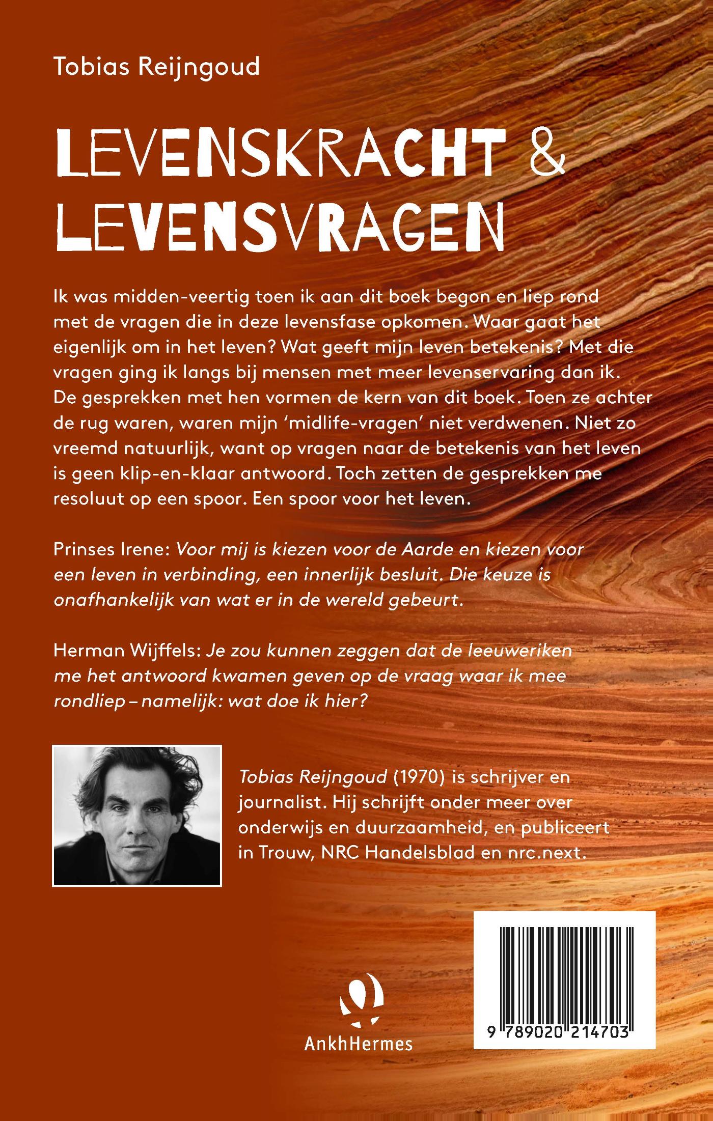 Achterkant van Levenskracht & levensvragen