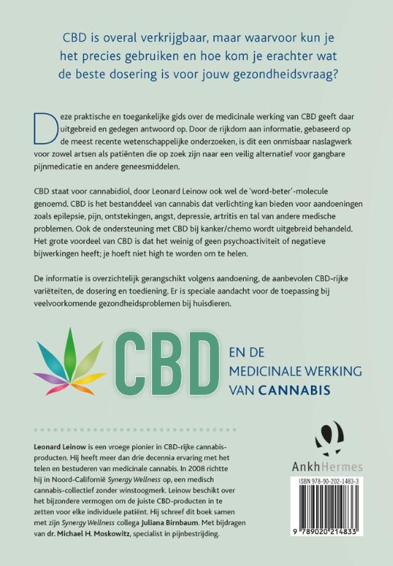 Achterkant van CBD en de medicinale werking van cannabis