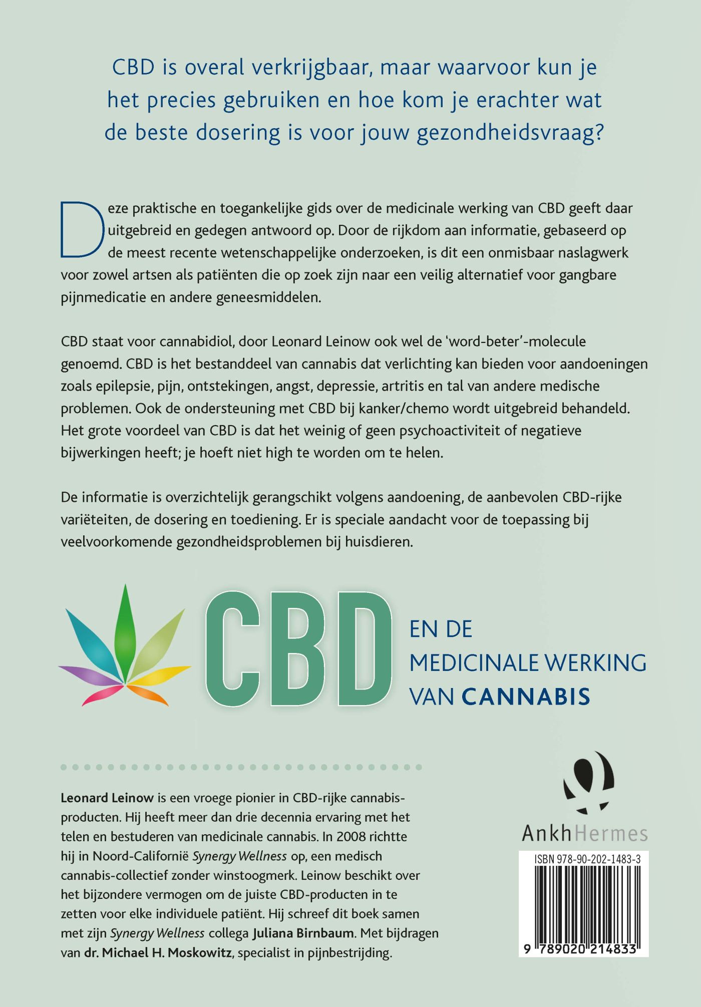 Achterkant van CBD en de medicinale werking van cannabis