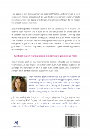 Achterkant van Puur Elkaar grootbrengen