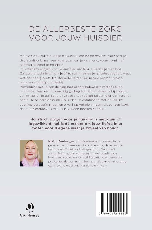 Achterkant van Holistisch zorgen voor je huisdier