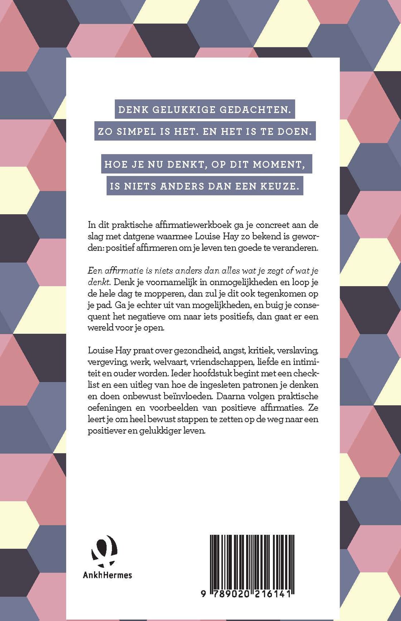 Achterkant van Je gedachten te hulp roepen