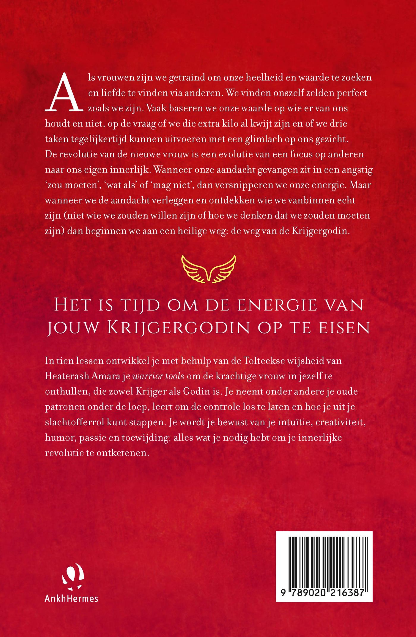 Achterkant van Krijgergodin