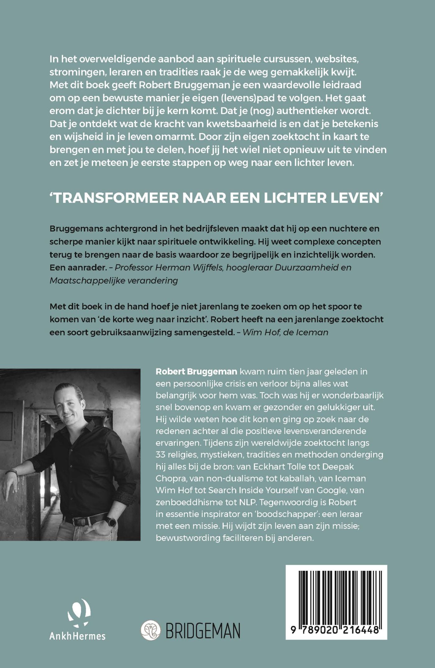 Achterkant van Start vandaag met lichter leven