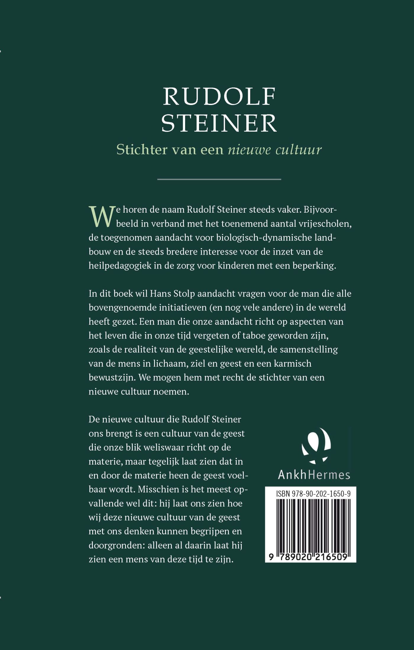 Achterkant van Rudolf Steiner