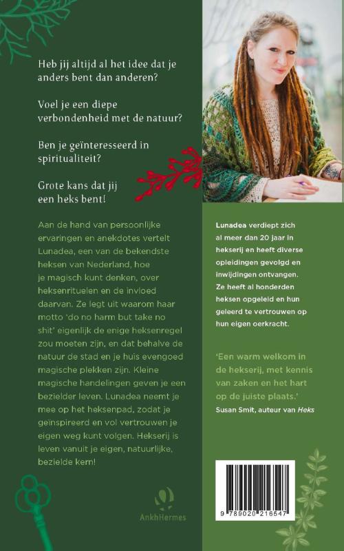 Achterkant van De weg van de heks