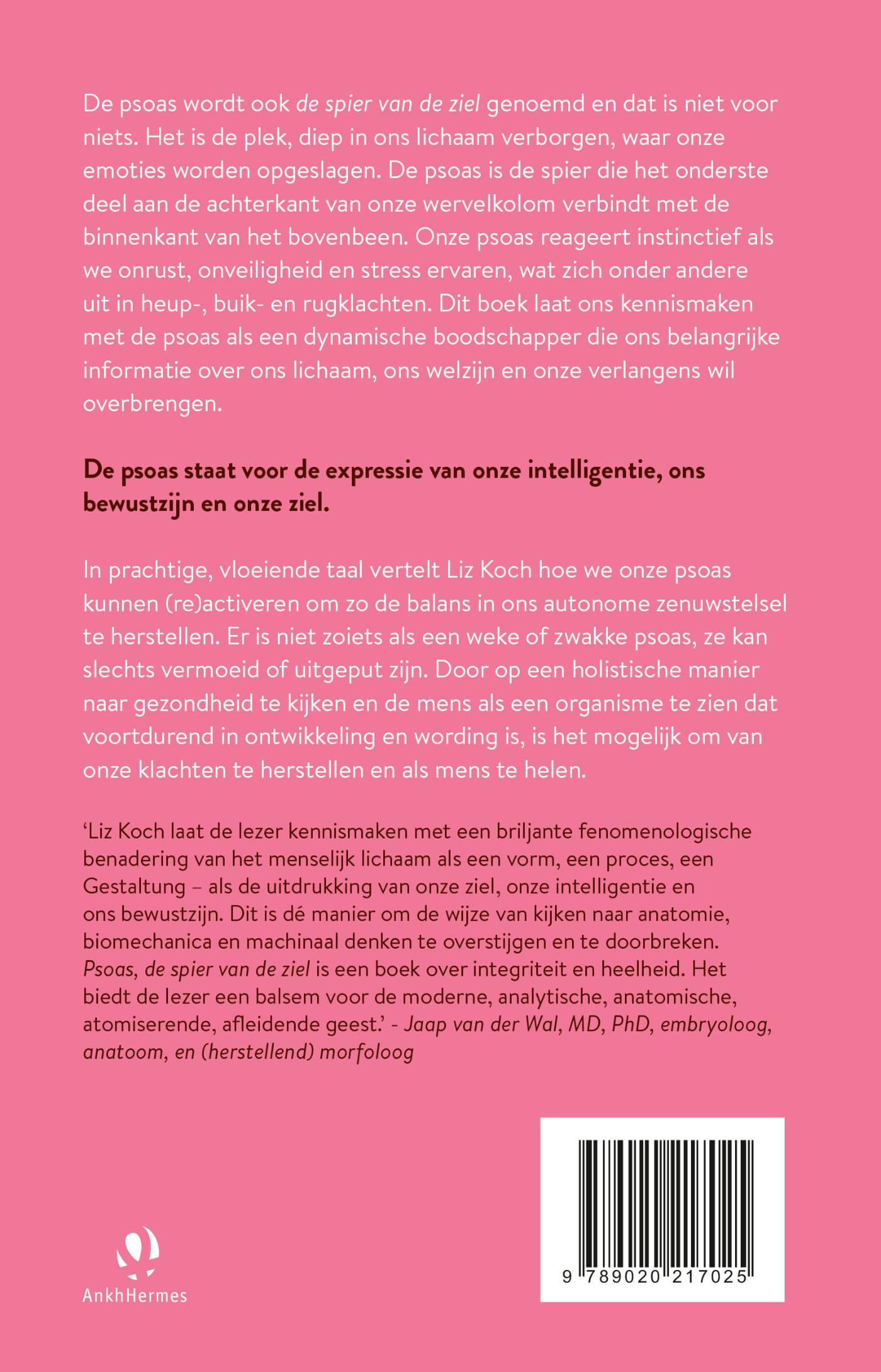 Achterkant van Psoas, De spier van de ziel