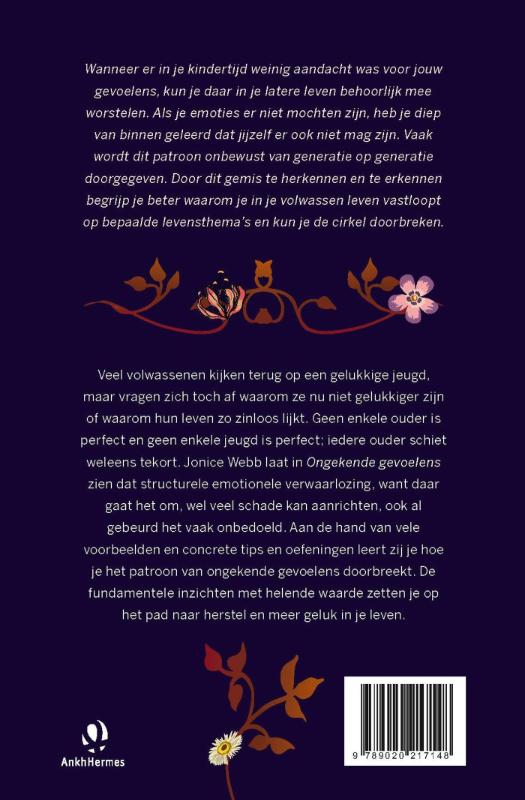 Achterkant van Ongekende gevoelens