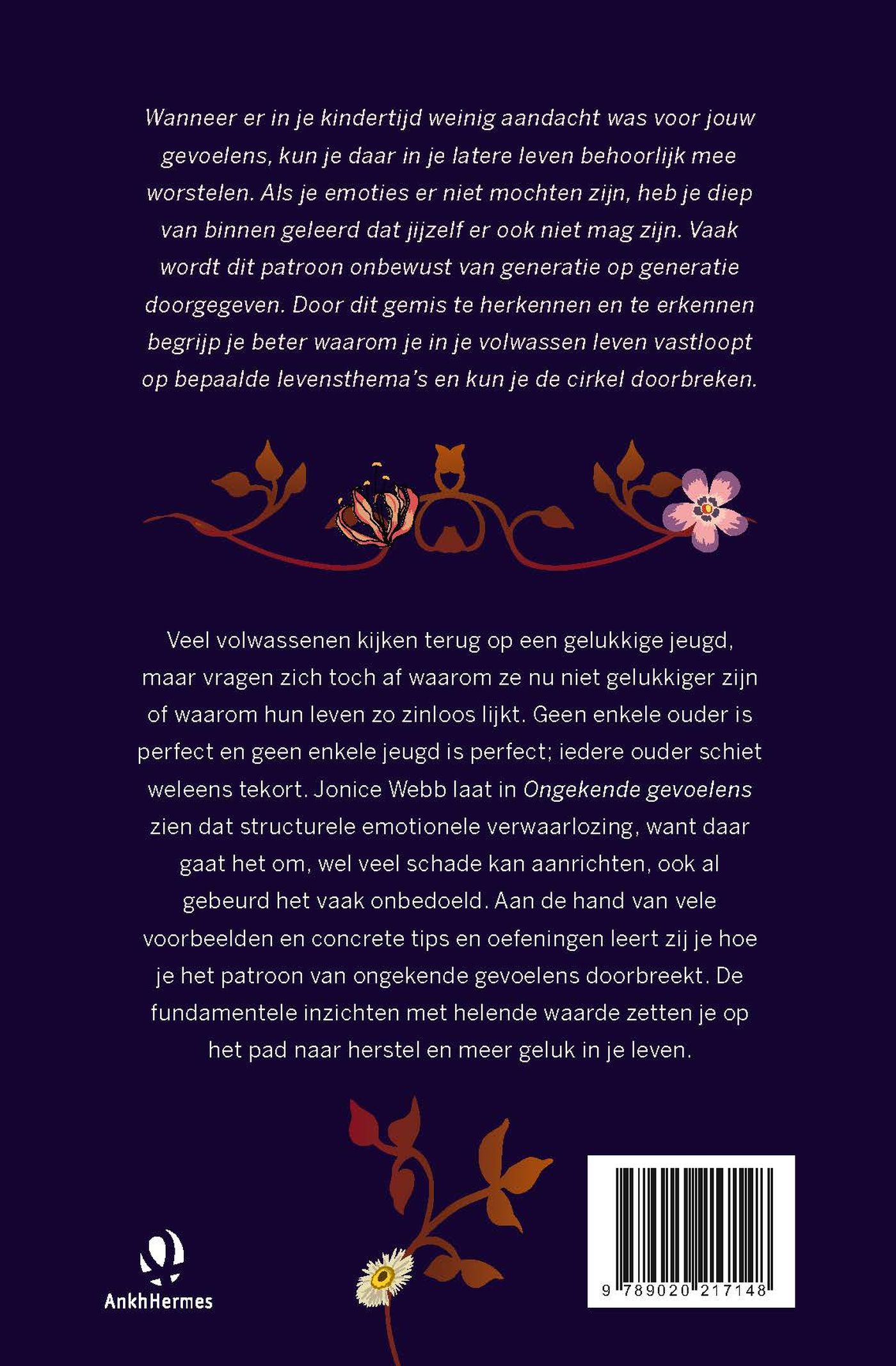 Achterkant van Ongekende gevoelens