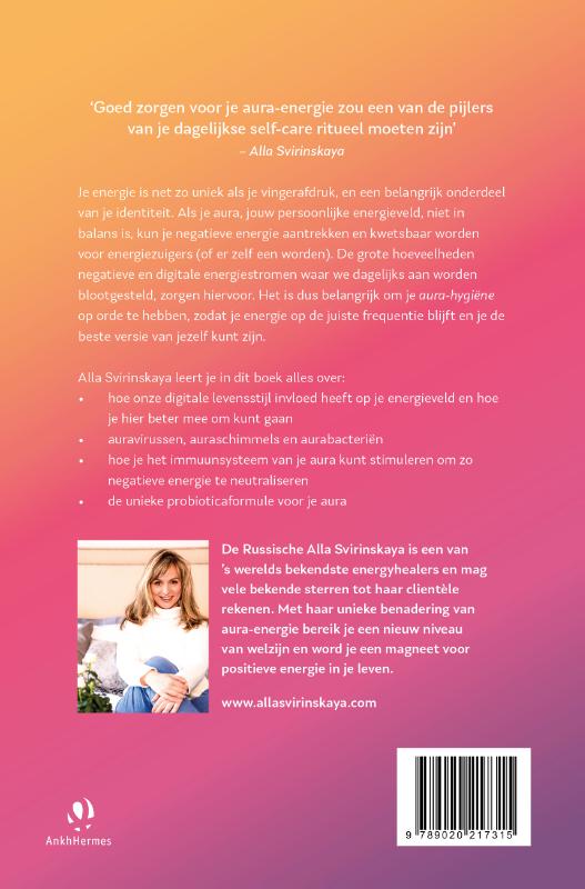 Achterkant van Aura-energie