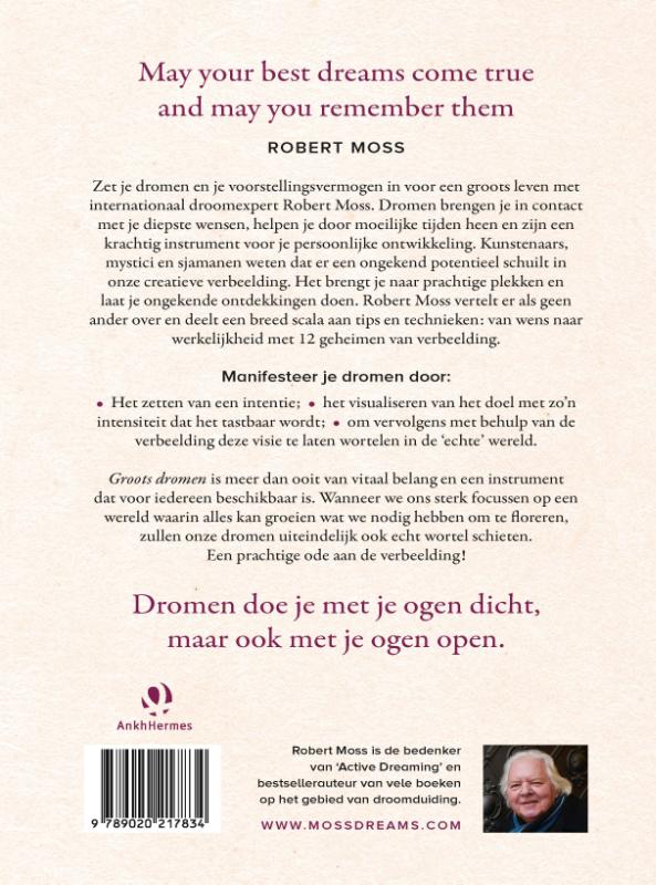 Achterkant van Groots dromen