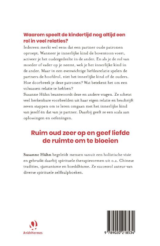 Achterkant van Het innerlijke kind in je relatie