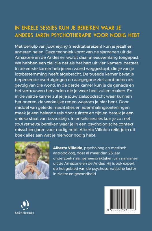 Achterkant van Afdalen in je ziel