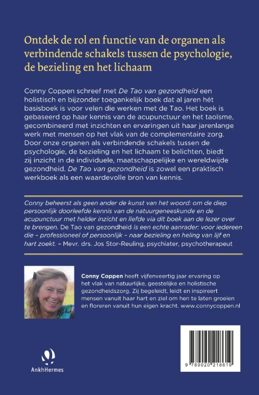 Achterkant van De Tao van gezondheid