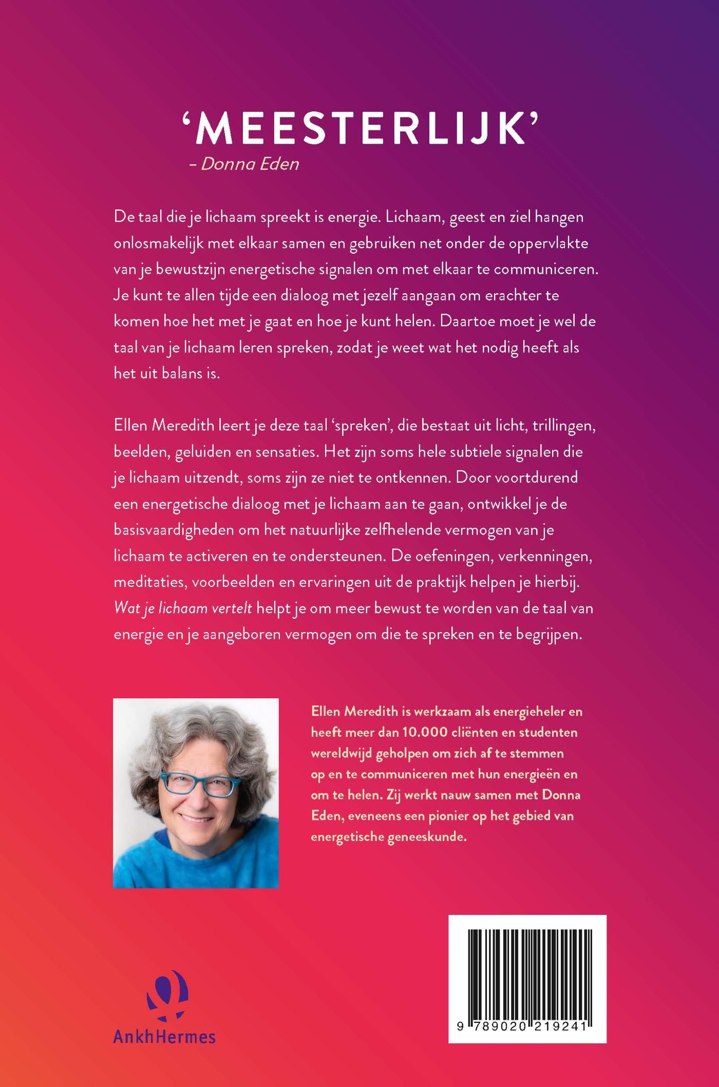 Achterkant van Wat je lichaam vertelt