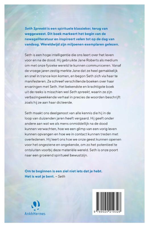 Achterkant van Seth spreekt