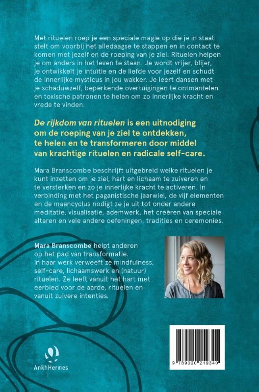 Achterkant van De rijkdom van rituelen