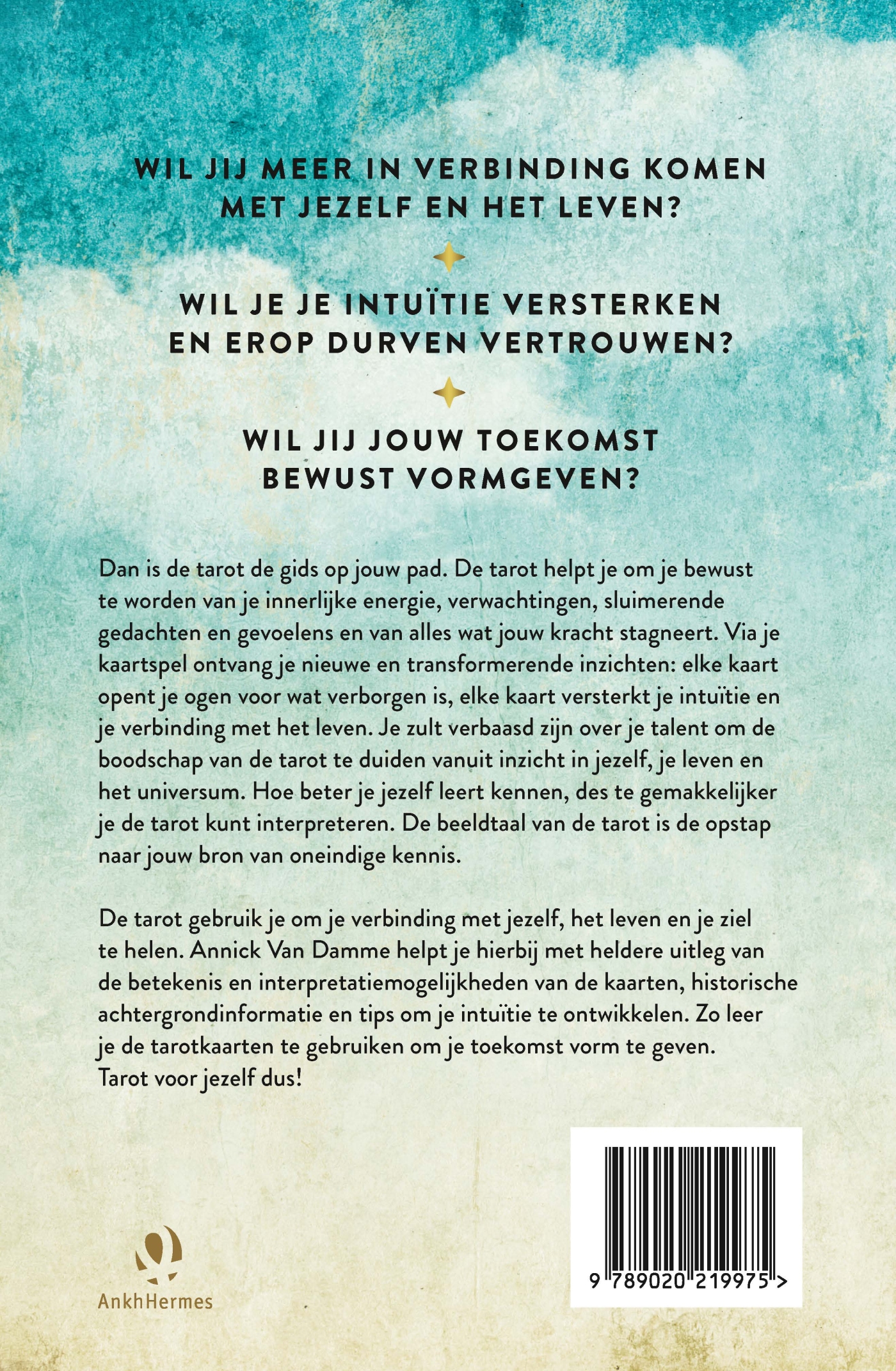 Achterkant van Tarot voor jezelf