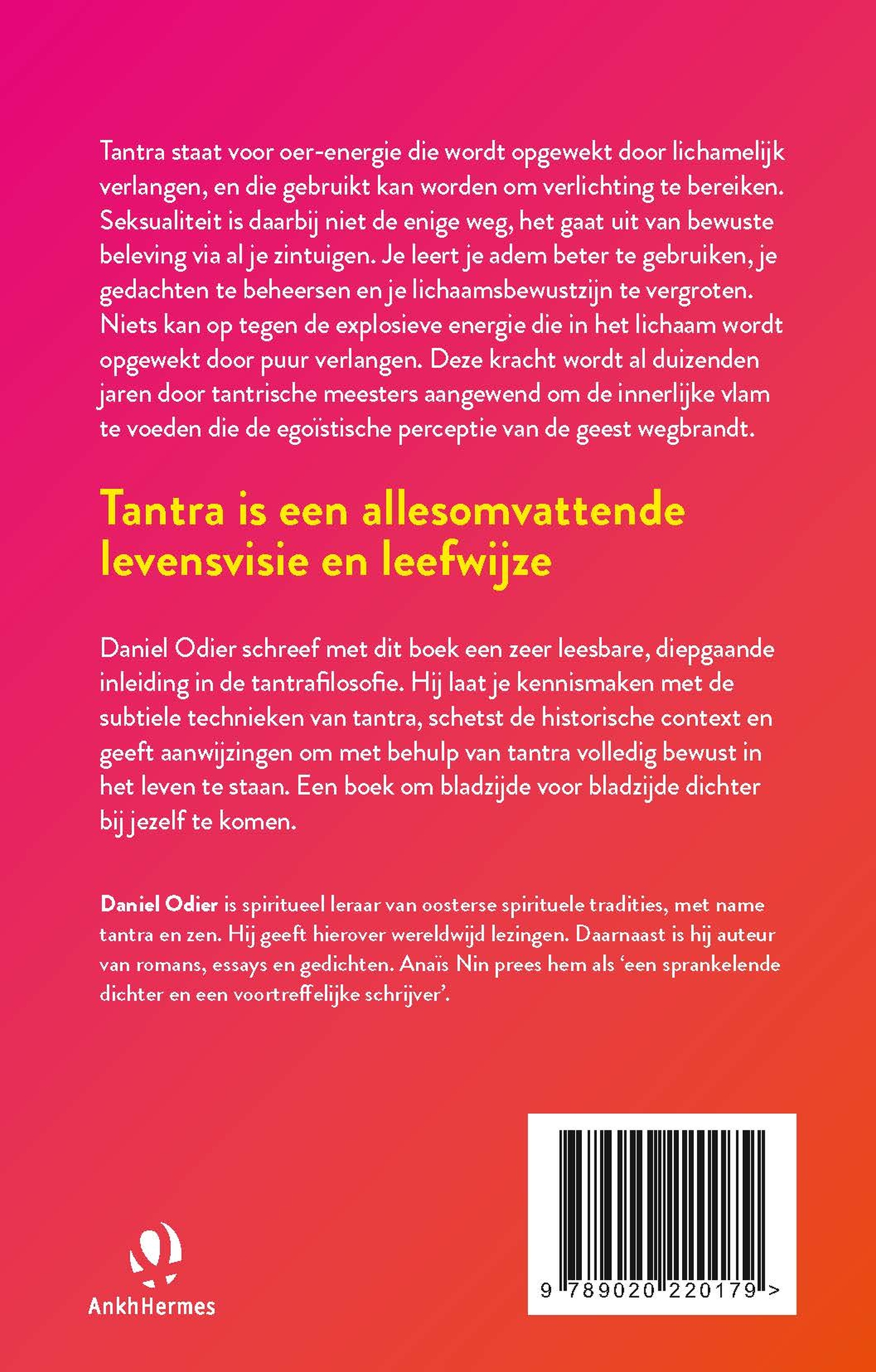 Achterkant van Tantra, een allesomvattende oer-energie