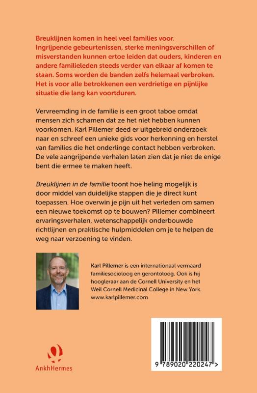 Achterkant van Breuklijnen in de familie