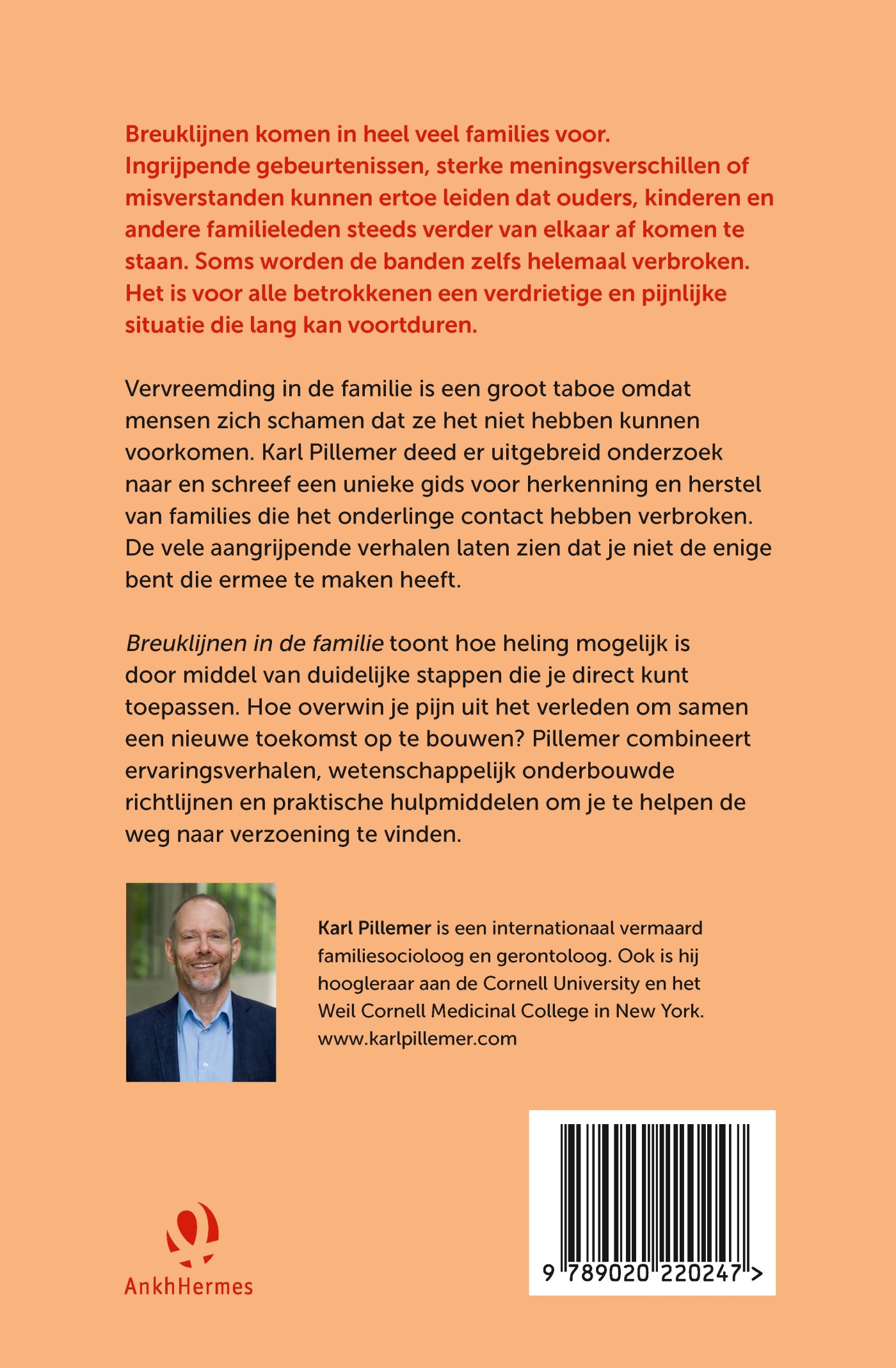 Achterkant van Breuklijnen in de familie