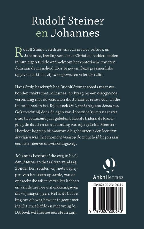 Achterkant van Rudolf Steiner en Johannes