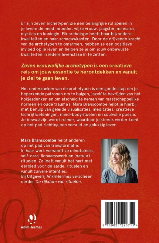 Achterkant van Zeven vrouwelijke archetypen
