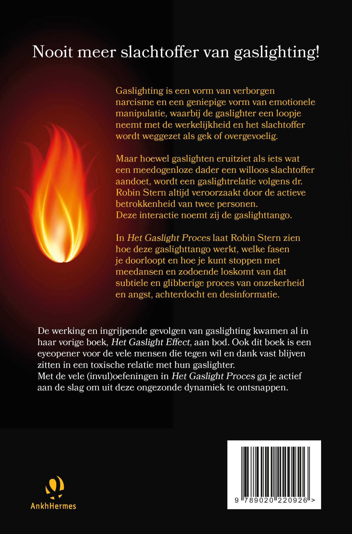 Achterkant van Het gaslightproces
