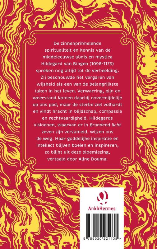Achterkant van Brandend licht