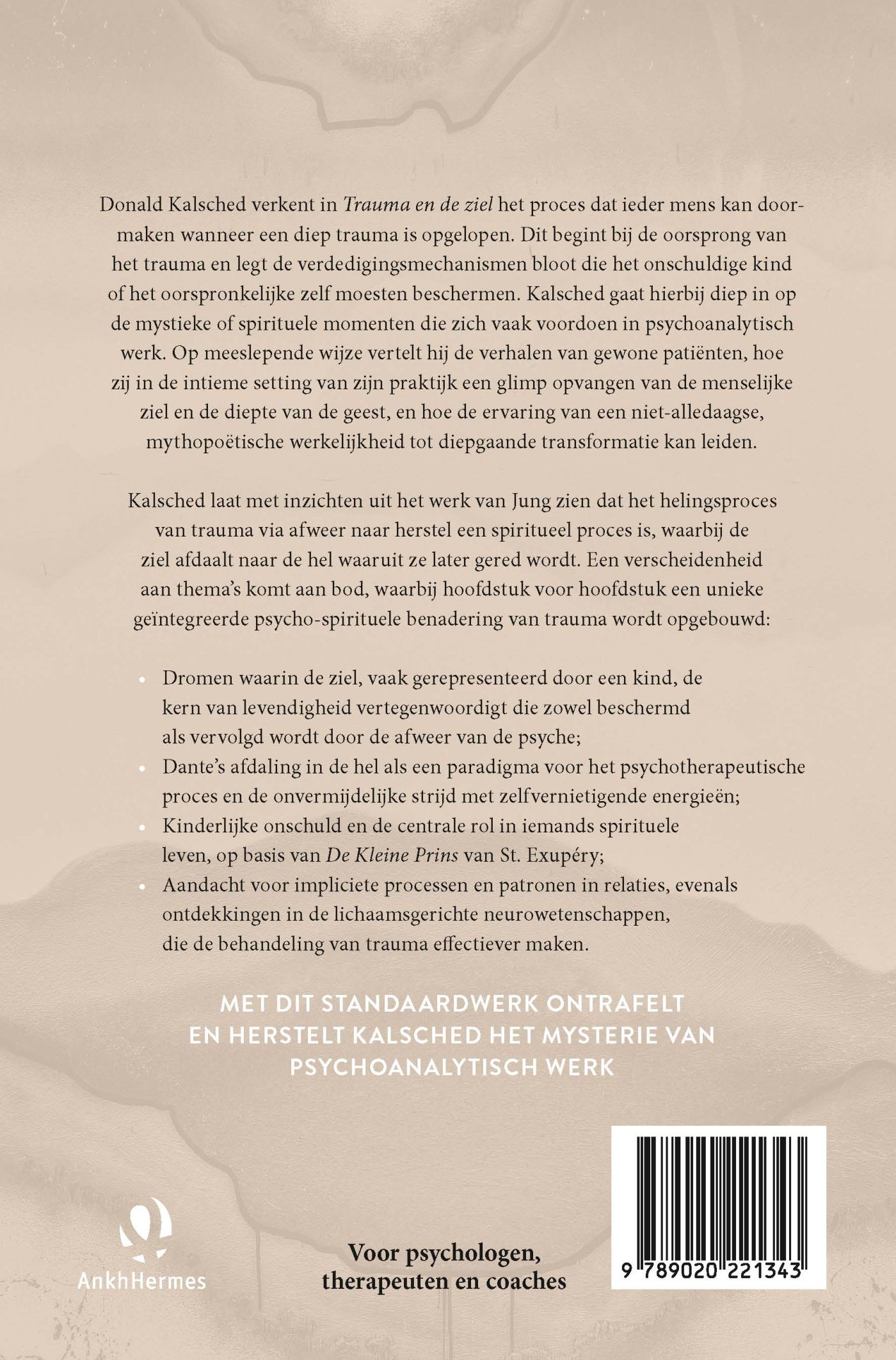 Achterkant van Trauma en de ziel