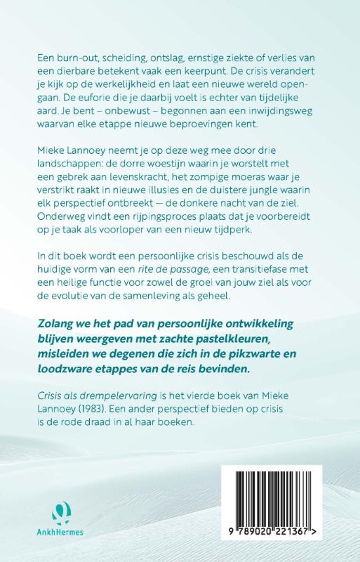 Achterkant van Crisis als drempelervaring