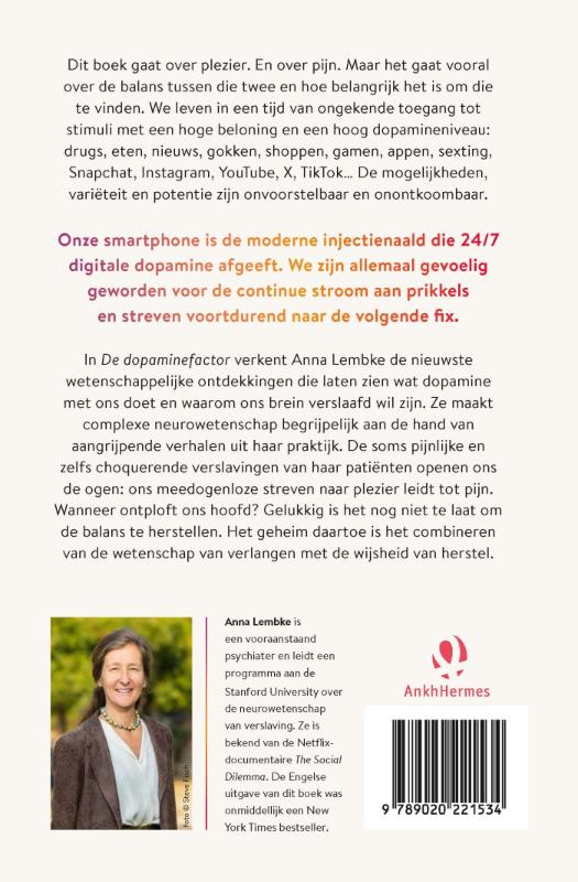 Achterkant van De dopamine factor