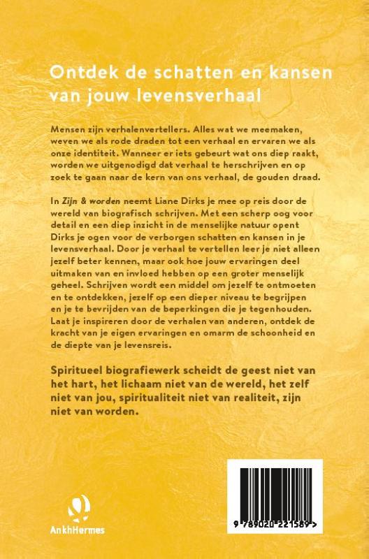 Achterkant van Zijn & worden