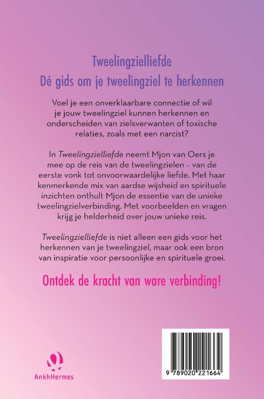 Achterkant van Tweelingzielliefde
