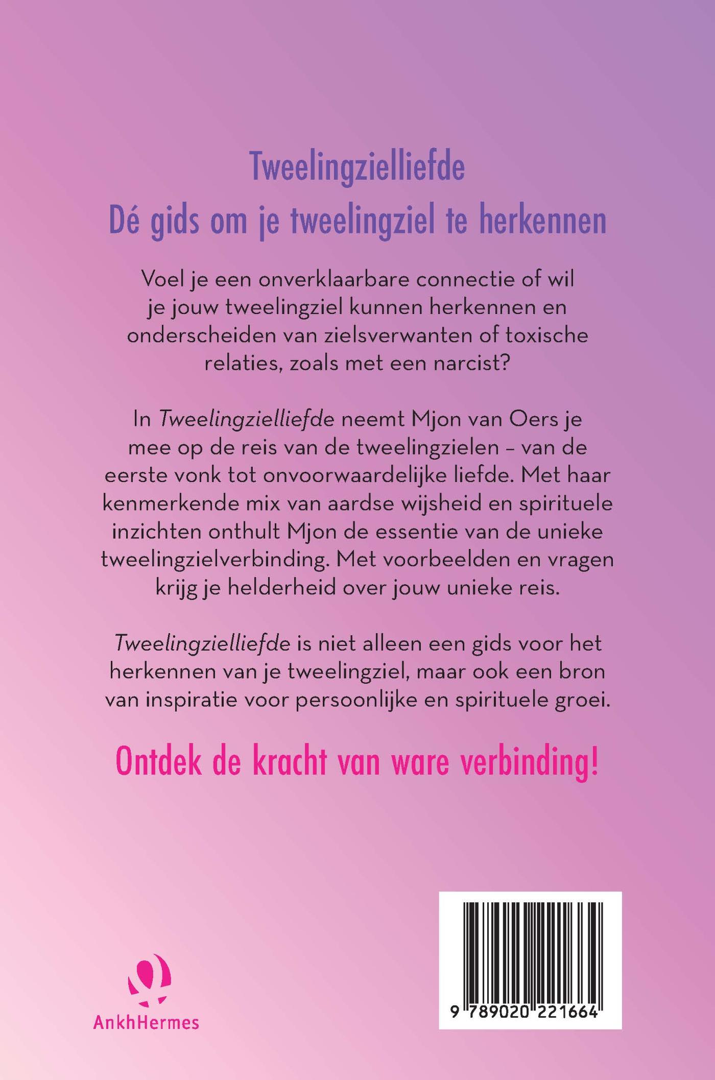 Achterkant van Tweelingzielliefde