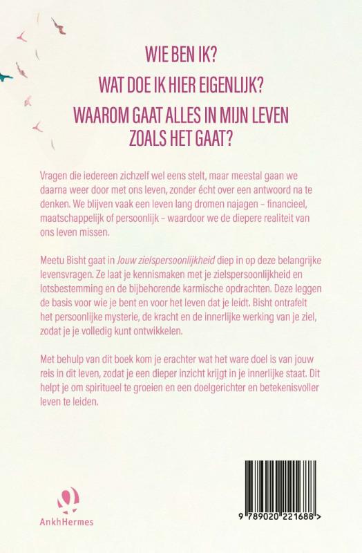 Achterkant van Jouw zielspersoonlijkheid