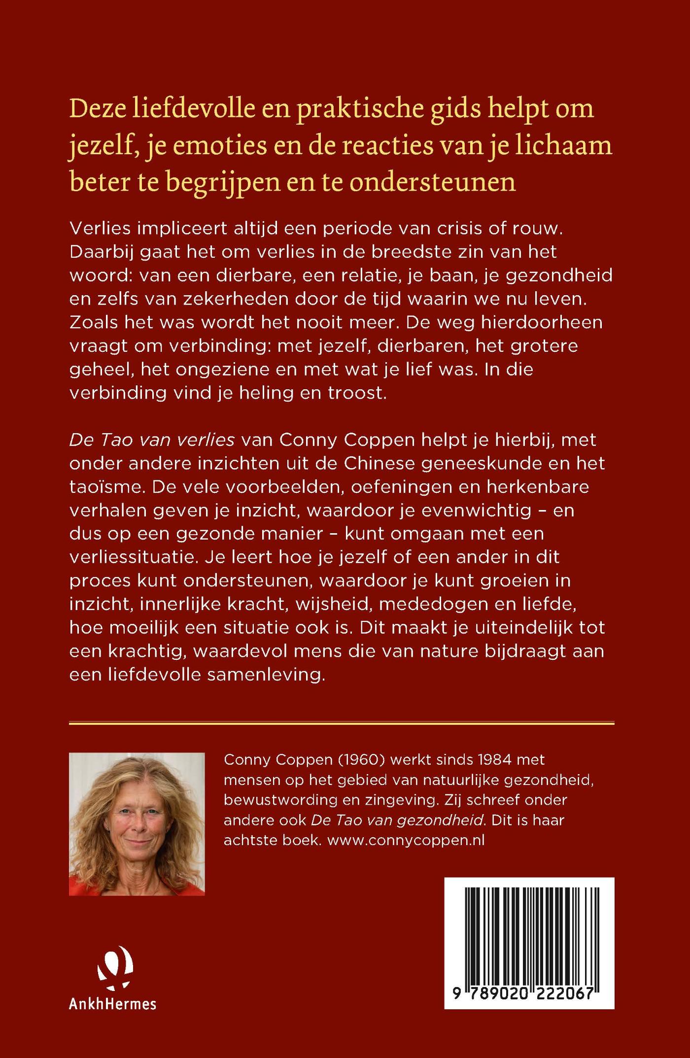 Achterkant van De Tao van verlies