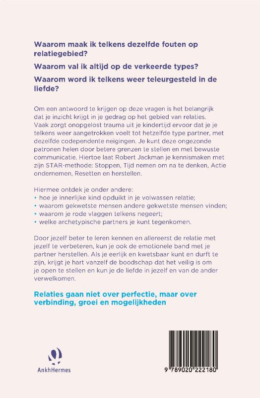 Achterkant van Waarom doe ik zo in relaties?