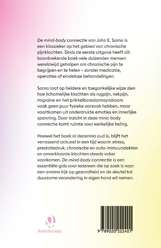Achterkant van De mind-body connectie