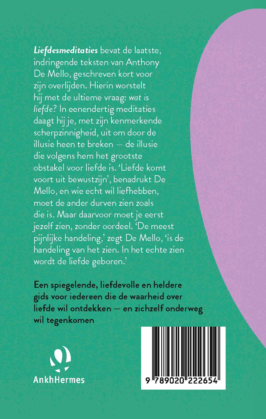 Achterkant van Liefdesmeditaties