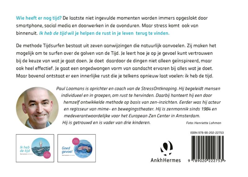 Achterkant van Ik heb de tijd