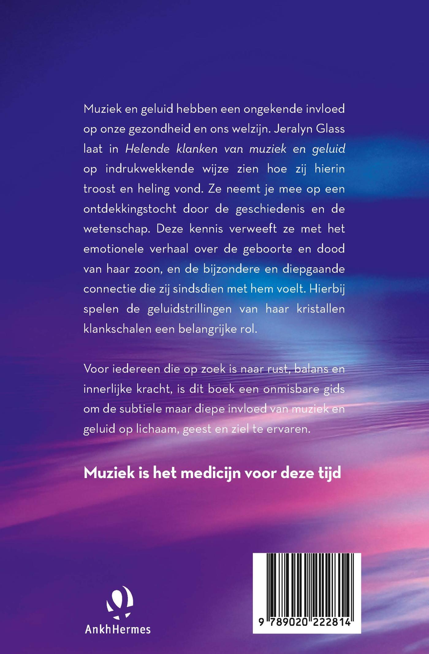 Achterkant van Helende klanken van muziek en geluid