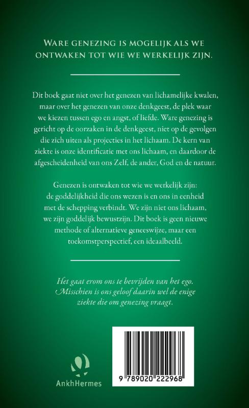 Achterkant van Universele geneeskunst