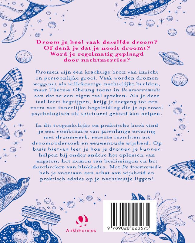 Achterkant van De droomremedie