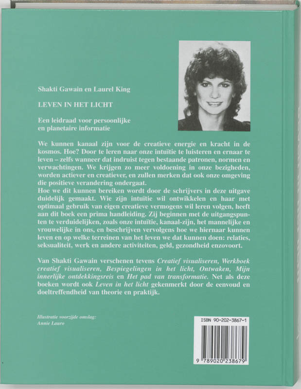 Achterkant van Leven in het licht